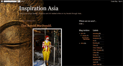 Desktop Screenshot of inspirationasia.blogspot.com