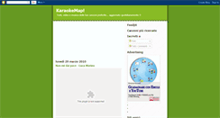 Desktop Screenshot of karaokemap.blogspot.com
