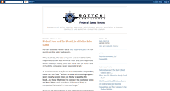 Desktop Screenshot of federalsales.blogspot.com