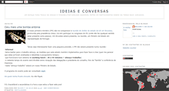 Desktop Screenshot of ideiaseconversas.blogspot.com