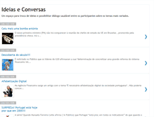 Tablet Screenshot of ideiaseconversas.blogspot.com