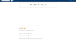 Desktop Screenshot of breast-cancer123.blogspot.com