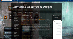 Desktop Screenshot of cnewcombwoodworking.blogspot.com
