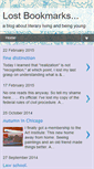 Mobile Screenshot of lostbookmarks.blogspot.com