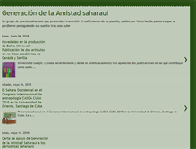 Tablet Screenshot of generaciondelaamistad.blogspot.com