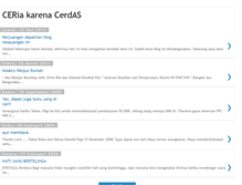 Tablet Screenshot of ceriakarenacerdas.blogspot.com