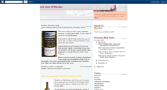 Desktop Screenshot of ourvino.blogspot.com