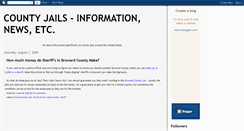 Desktop Screenshot of countyjails.blogspot.com