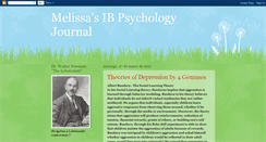 Desktop Screenshot of melissasibpsychologyjournal.blogspot.com