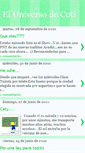 Mobile Screenshot of eluniversodecoti.blogspot.com