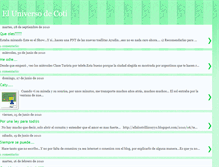 Tablet Screenshot of eluniversodecoti.blogspot.com