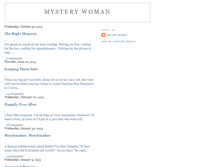 Tablet Screenshot of mysterywomantome.blogspot.com