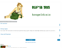Tablet Screenshot of elifin-yeri.blogspot.com