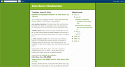 Desktop Screenshot of john-deere-merchandise.blogspot.com