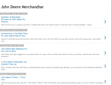 Tablet Screenshot of john-deere-merchandise.blogspot.com