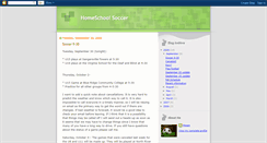 Desktop Screenshot of homeschoolsoccer.blogspot.com