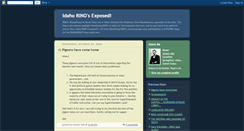 Desktop Screenshot of idrinosexposed.blogspot.com
