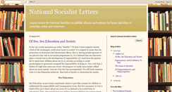 Desktop Screenshot of nationalsocialistletters.blogspot.com