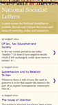 Mobile Screenshot of nationalsocialistletters.blogspot.com
