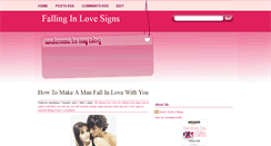 Desktop Screenshot of fallinginlovesigns.blogspot.com