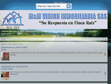 Tablet Screenshot of mmvisioninmobiliaria.blogspot.com