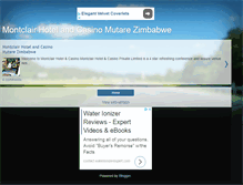 Tablet Screenshot of montclairhotelandcasinomutarezimbabwe.blogspot.com