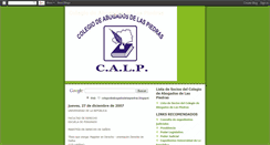 Desktop Screenshot of colegiodeabogadosdelaspiedras.blogspot.com