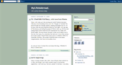 Desktop Screenshot of mylifeisabroad.blogspot.com
