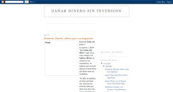Desktop Screenshot of ganardinerosininversion.blogspot.com