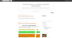 Desktop Screenshot of portafolioevaluacionlrm.blogspot.com