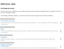 Tablet Screenshot of maitresse-jade.blogspot.com