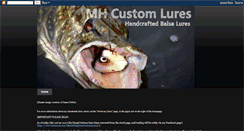 Desktop Screenshot of mhcustomlures.blogspot.com