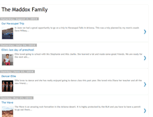 Tablet Screenshot of maddfam07.blogspot.com