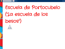 Tablet Screenshot of escueladeportocubelo.blogspot.com