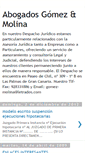 Mobile Screenshot of abogadosgomezmolina.blogspot.com