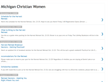 Tablet Screenshot of michristianwomen.blogspot.com