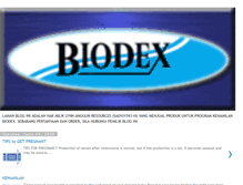 Tablet Screenshot of hamil-biodex.blogspot.com