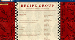 Desktop Screenshot of 17wardrecipegroup.blogspot.com