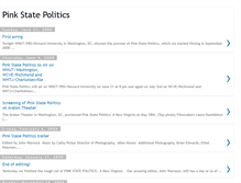 Tablet Screenshot of pinkstatepoliticsblog.blogspot.com