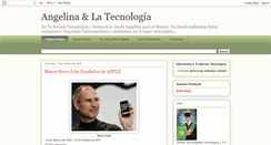 Desktop Screenshot of angelinaylatecnologia.blogspot.com