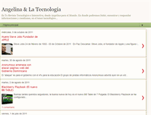 Tablet Screenshot of angelinaylatecnologia.blogspot.com