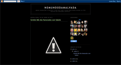 Desktop Screenshot of malvadateste.blogspot.com