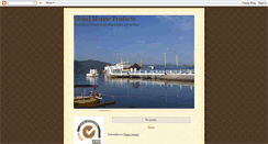 Desktop Screenshot of globalmarineproducts.blogspot.com