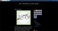 Desktop Screenshot of misterweaver.blogspot.com