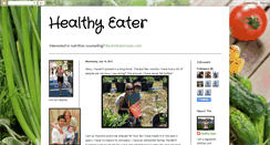 Desktop Screenshot of healthyeaterrd.blogspot.com