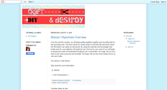 Desktop Screenshot of craft-destroy.blogspot.com