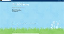 Desktop Screenshot of droidgamescodes.blogspot.com