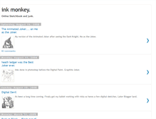Tablet Screenshot of inkmonkeynews.blogspot.com