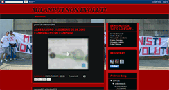 Desktop Screenshot of milanistinonevoluti.blogspot.com