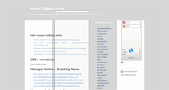 Desktop Screenshot of news-update2009.blogspot.com